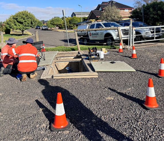 Installation-SAGE-Melbourne Water site
