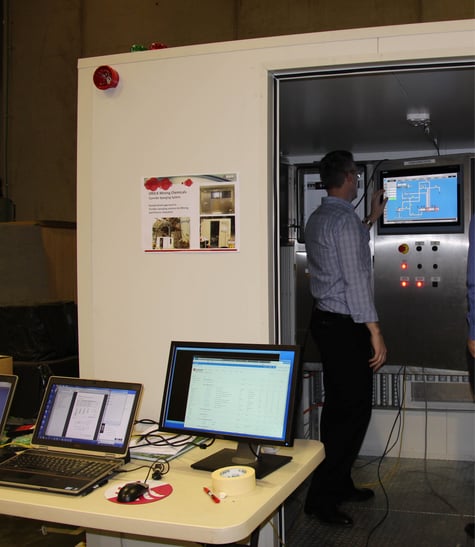 Cyanide control system Cyanide control system