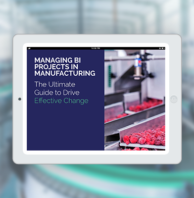 Managing BI projects in manufacturing