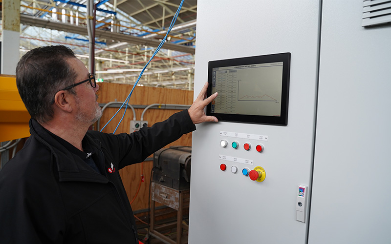 Dynamometer-control-panel-screen