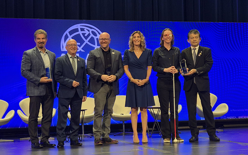 Cassie and 2025 Industry Award Winners