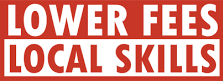 Lower Fees Local Skills logo