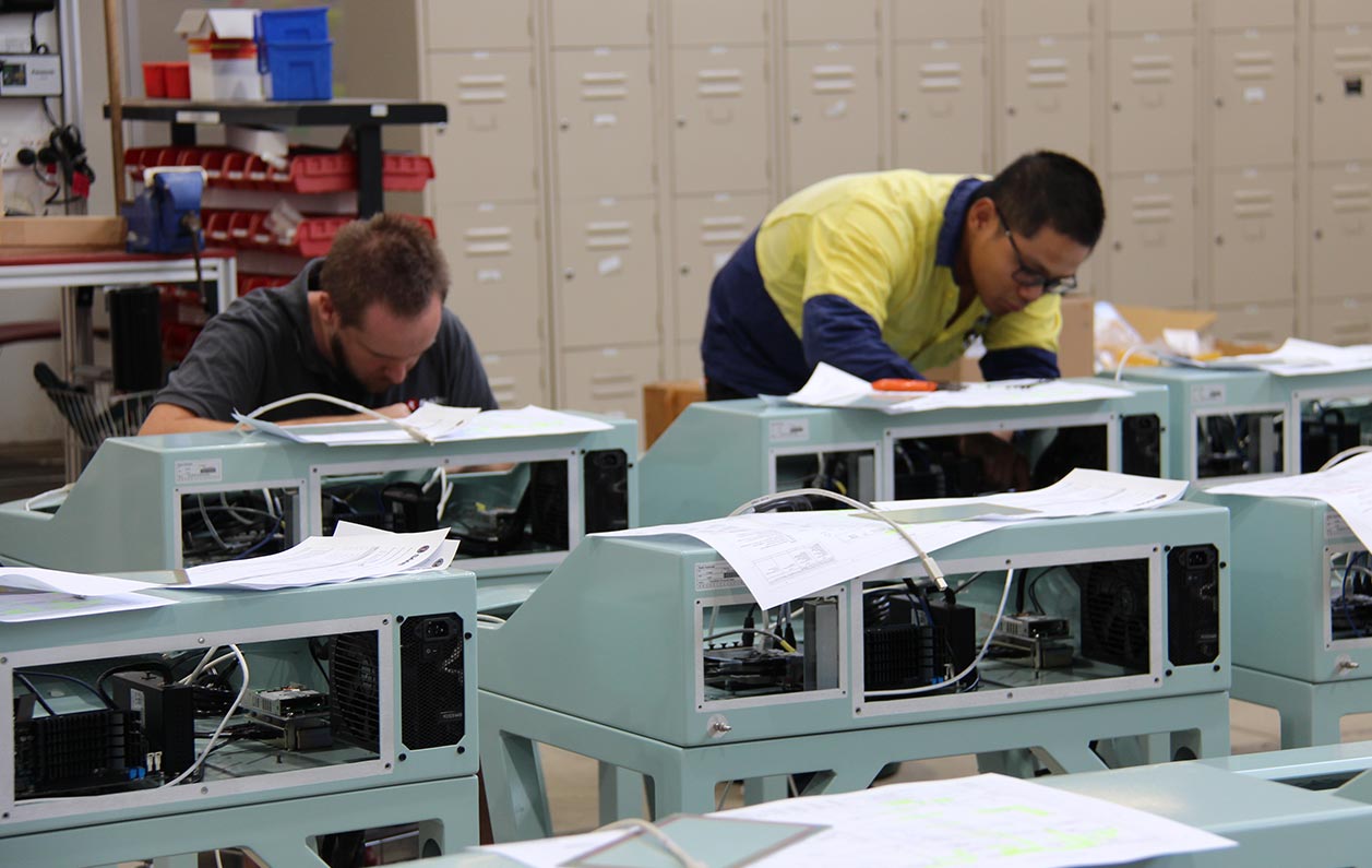 Seamless collaboration delivers specialist training consoles for the Australian Navy